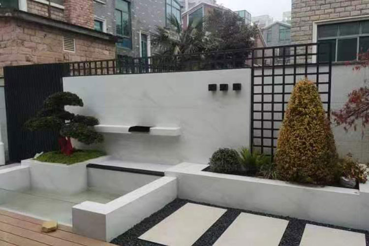 落地效果